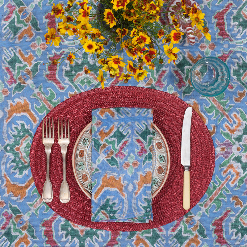 Fiamma Napkins in Blue, Set of 4