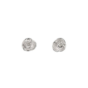 Flora Earrings Silver