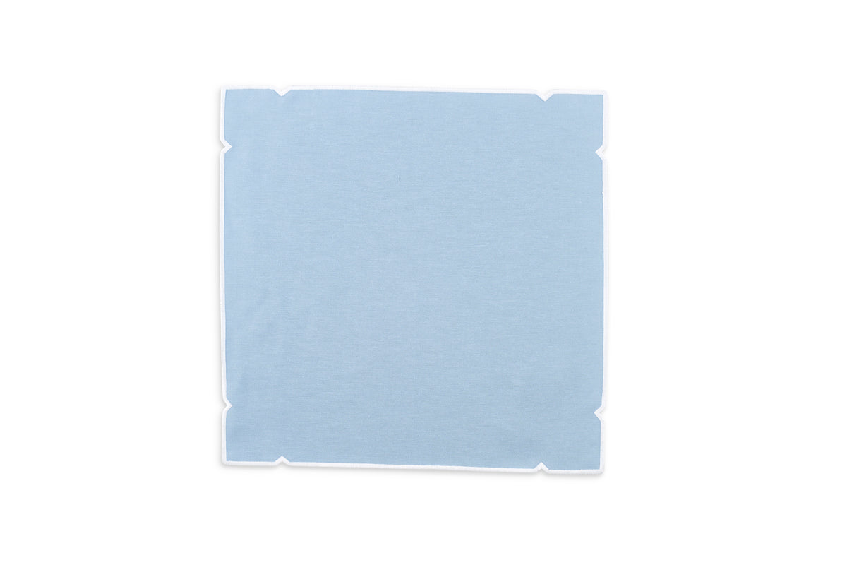 Florence Placemat and Napkin Set in Dusty Blue, OTM Exclusive
