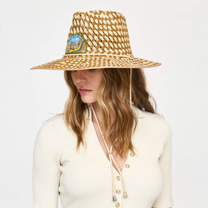 Not All Those Who Wander Lifeguard Hat in Khaki