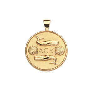 Nantucket JW Original Pendant Coin Necklace