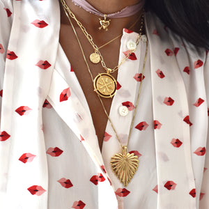 Love Full-Heart Pendant Necklace