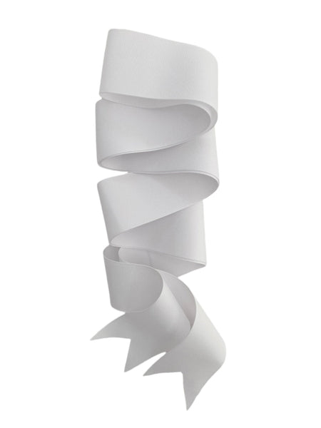 White Long Grosgrain Ribbon | Over The Moon