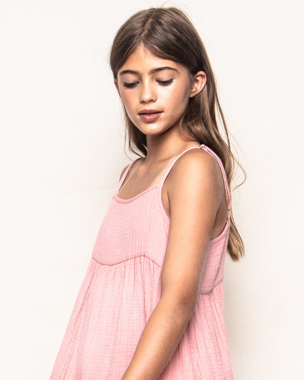 Children's Pink Gauze Serene Sundress