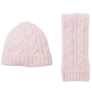 Children's December Cashmere Hat and Scarf Set