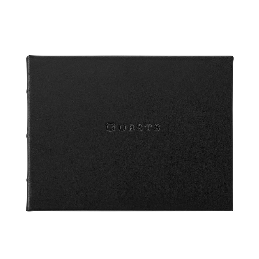Traditional Leather Guest Book