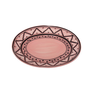 Gigi Pink Oval Platter