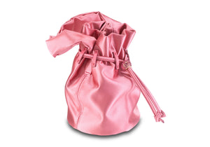 Grace Pouch Petite in Splendido Pink Satin