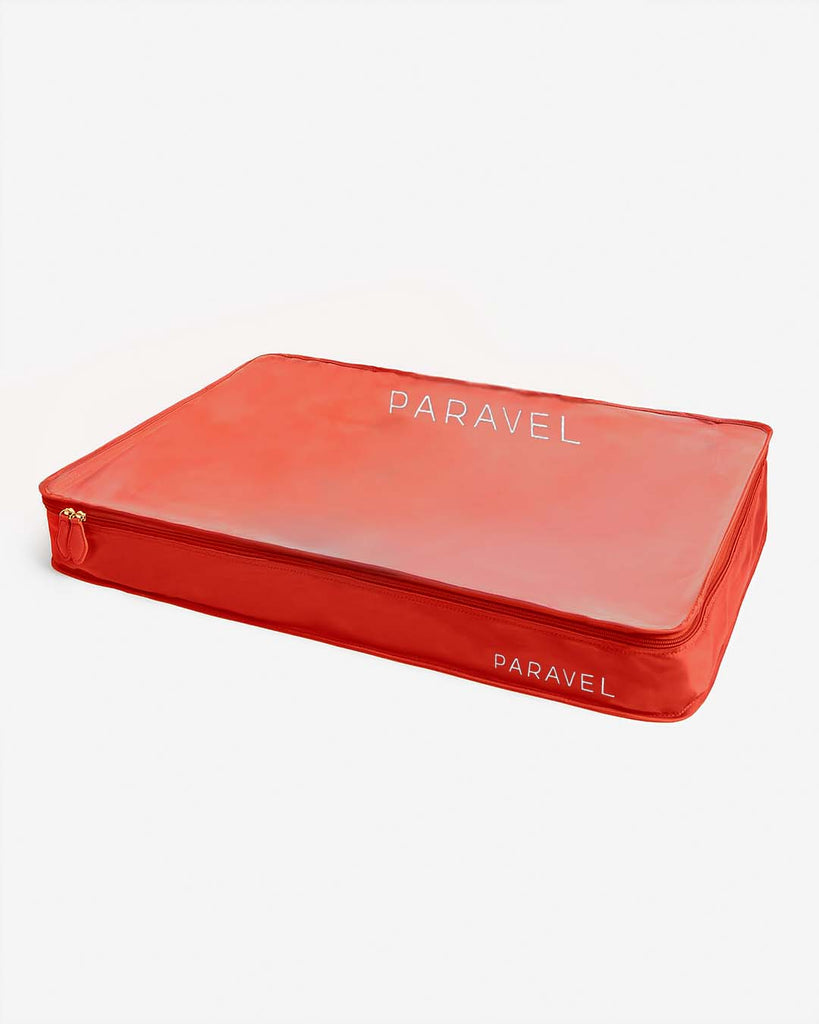 Paravel Foldable Travel Nylon Duffle Bag Bebop Red - New