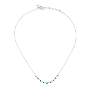 Mini Emerald Starstruck Necklace