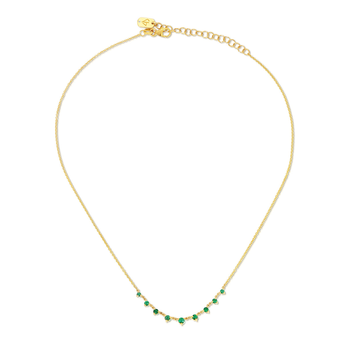 Mini Emerald Starstruck Necklace