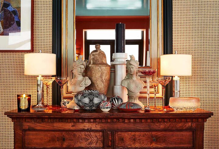 Cabbage Oval Platter, Beige | One Kings Lane