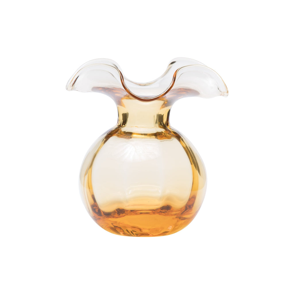 Hibiscus Glass Bud Vase