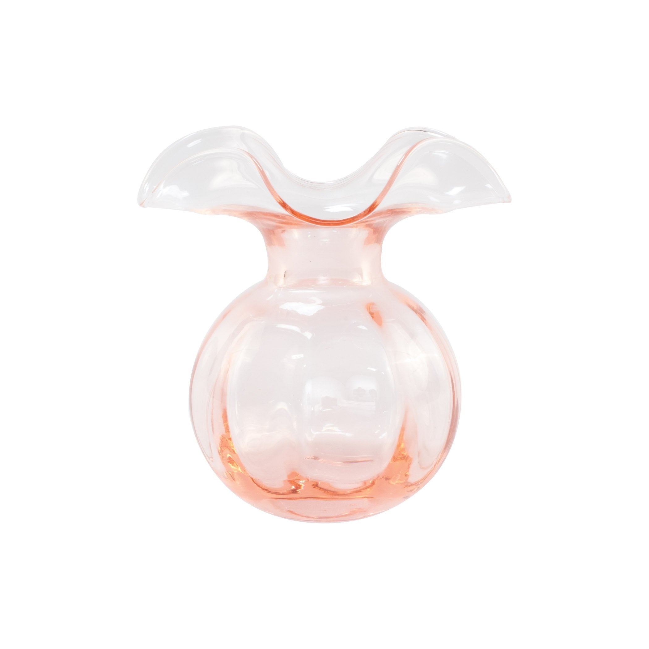 Hibiscus Glass Bud Vase