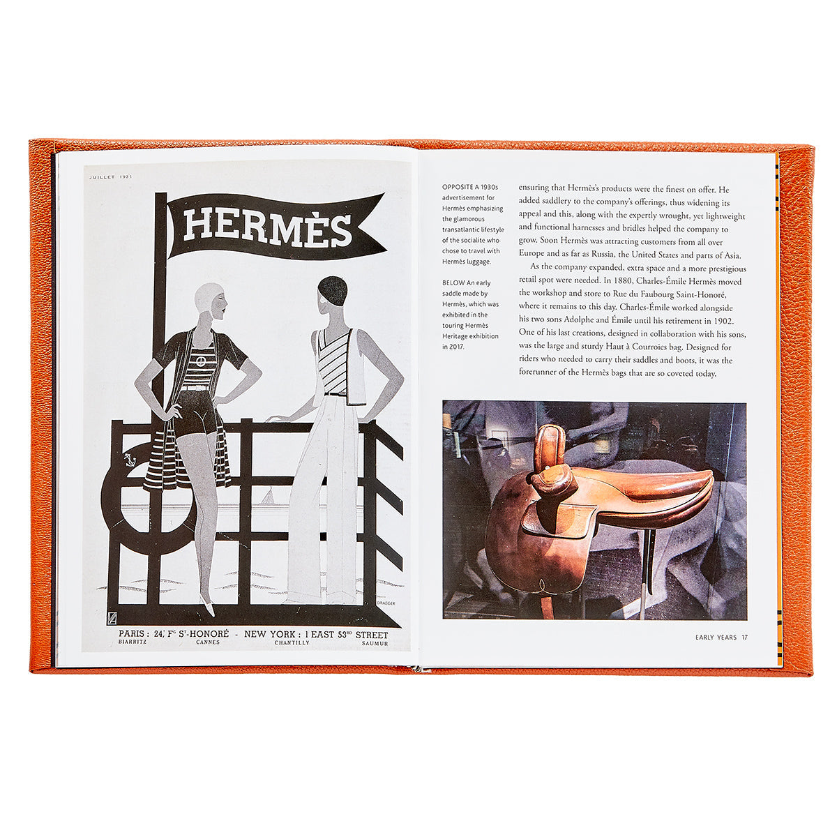 Little Book of Hermes in Goatskin Leather