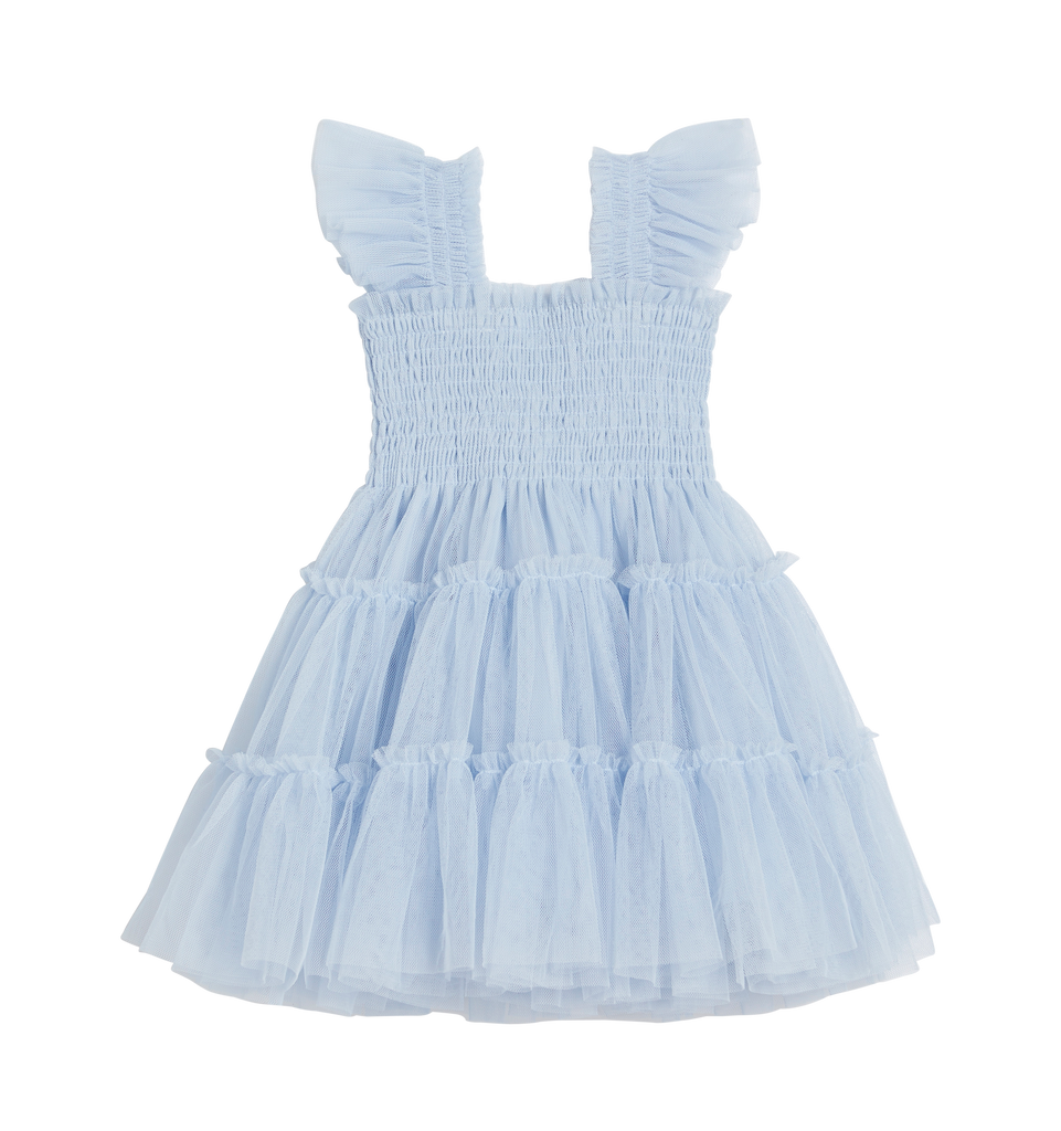 The Tulle Coco Duster - Powder Blue Tulle – Hill House Home