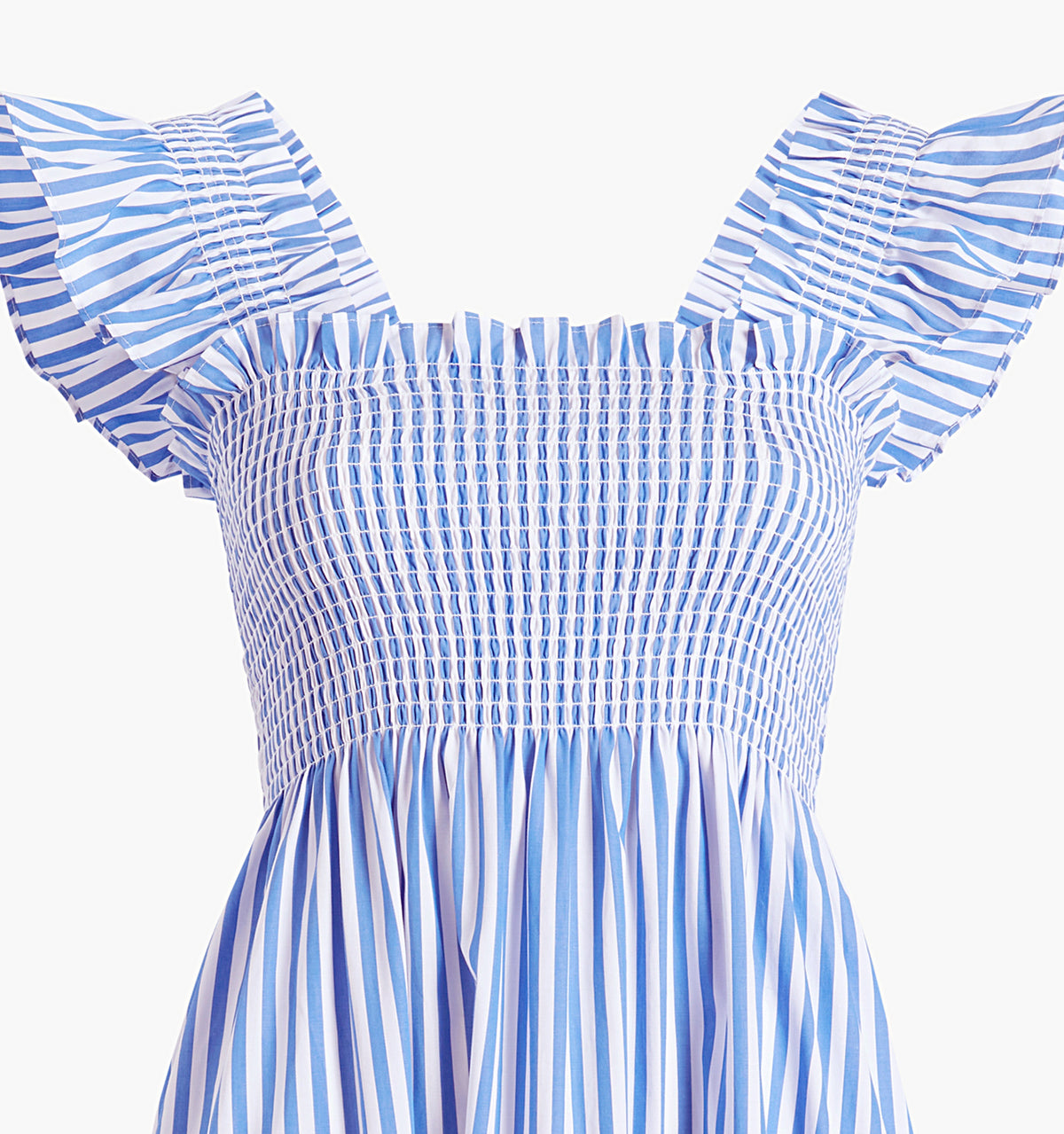 The Ellie Nap Dress in Blueberry Stripe Blueberry Stripe / L