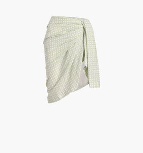 The Josie Pareo in Green Basketweave