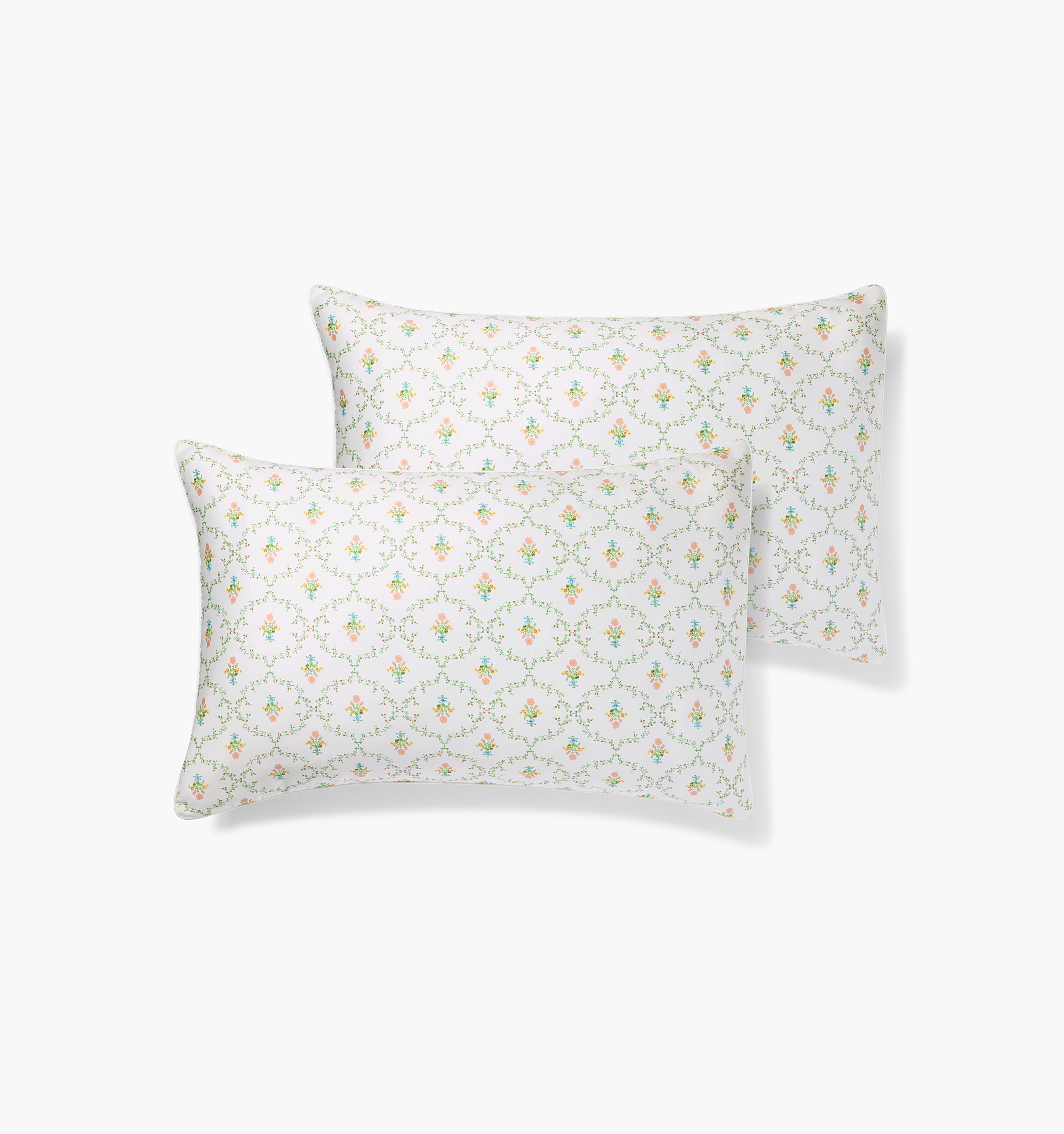 Hill House Home Pastel Trellis Pillowcase
