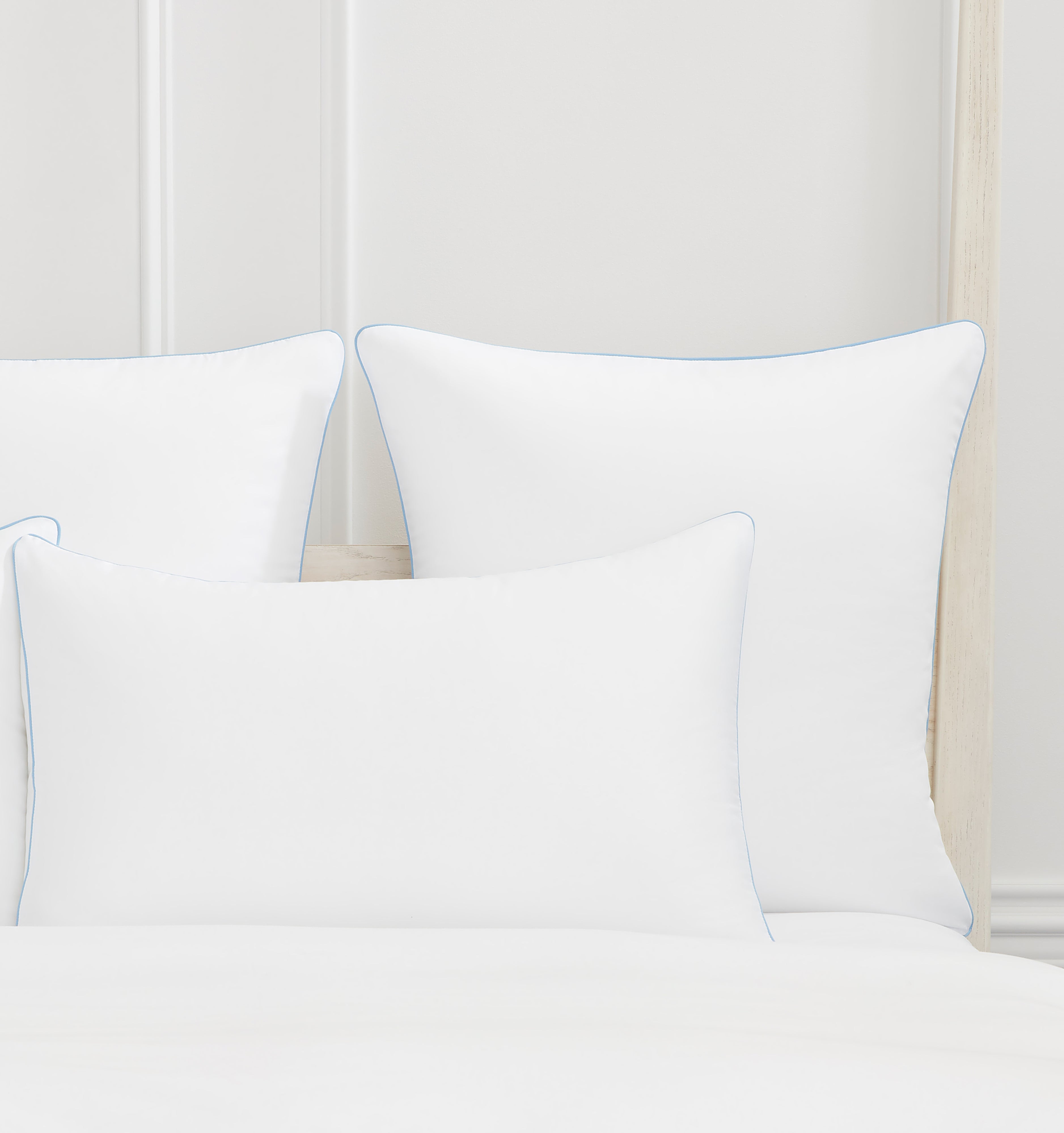 Savile Euro Sham - Powder Blue
