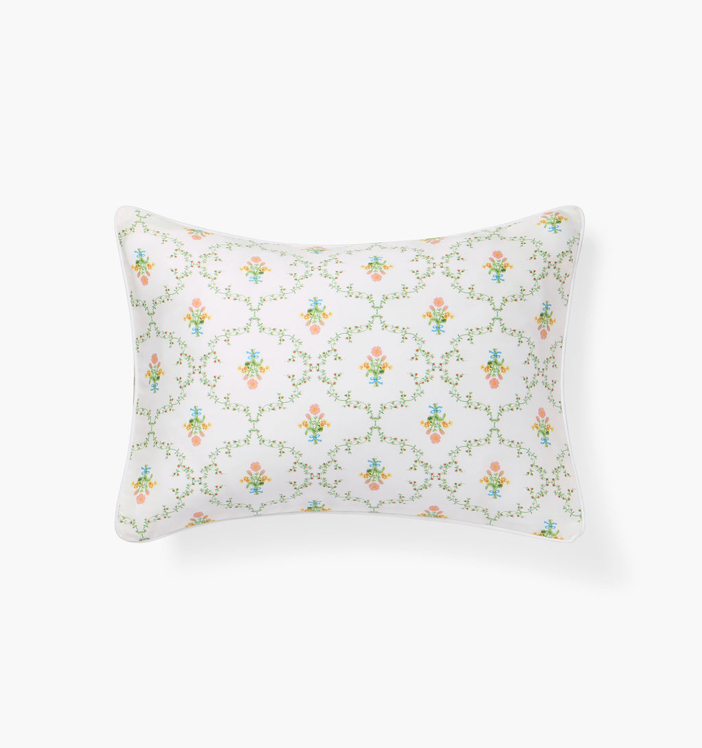 monogram:pastel-trellis