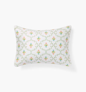 monogram:pastel-trellis