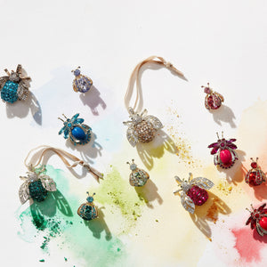 Sparkle Bee Hanging Ornament