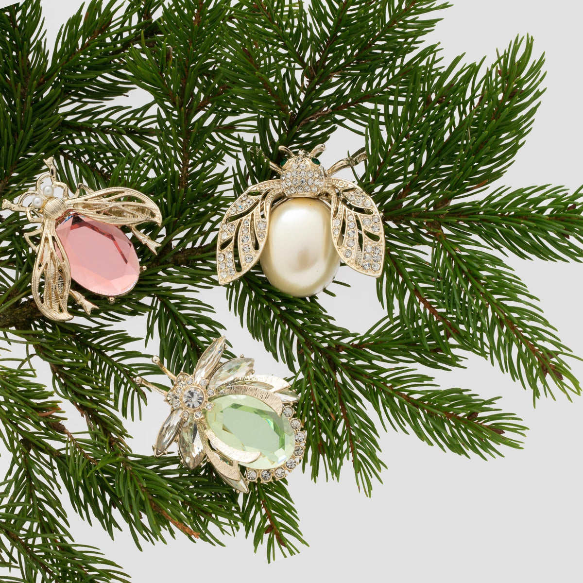 Classic Sparkle Clip Set in Pastel