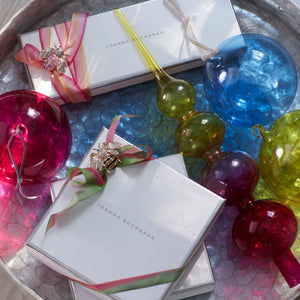 Glass Bubble Balls, Set of Three