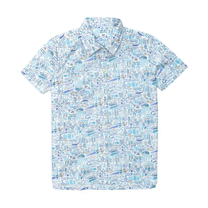 Joy Street Kids Hamptons Boys Surf Shirt