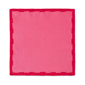 Hanover Placemats in Pink and Red, Set of 2