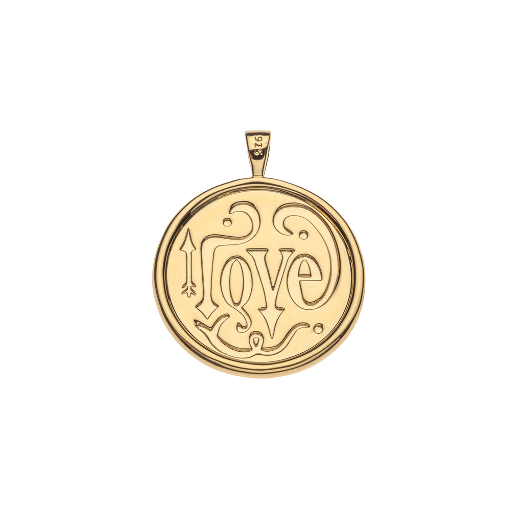 Hearts Find Me Love Pendant Necklace