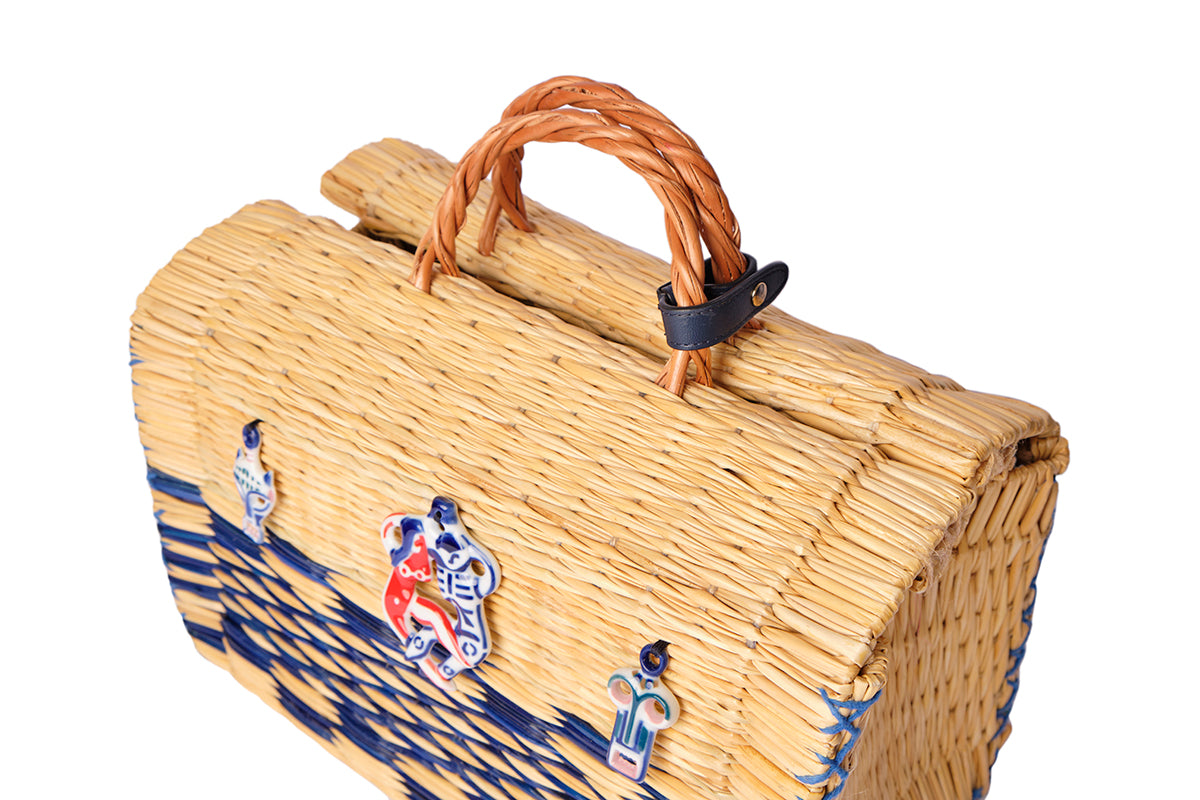 Chacha Large Basket Bag