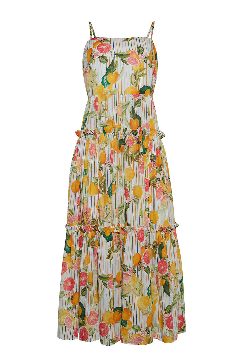 House of Harris x Cara Cara Harbour Island Dress Over The Moon