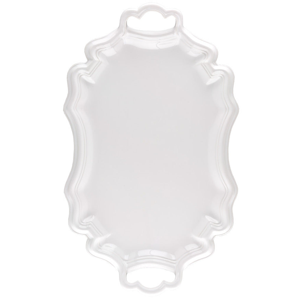 Amalfi Ceramic Serving Platter with Handles