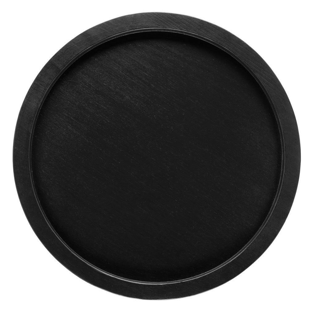 Black Wood Serving Tray, Large