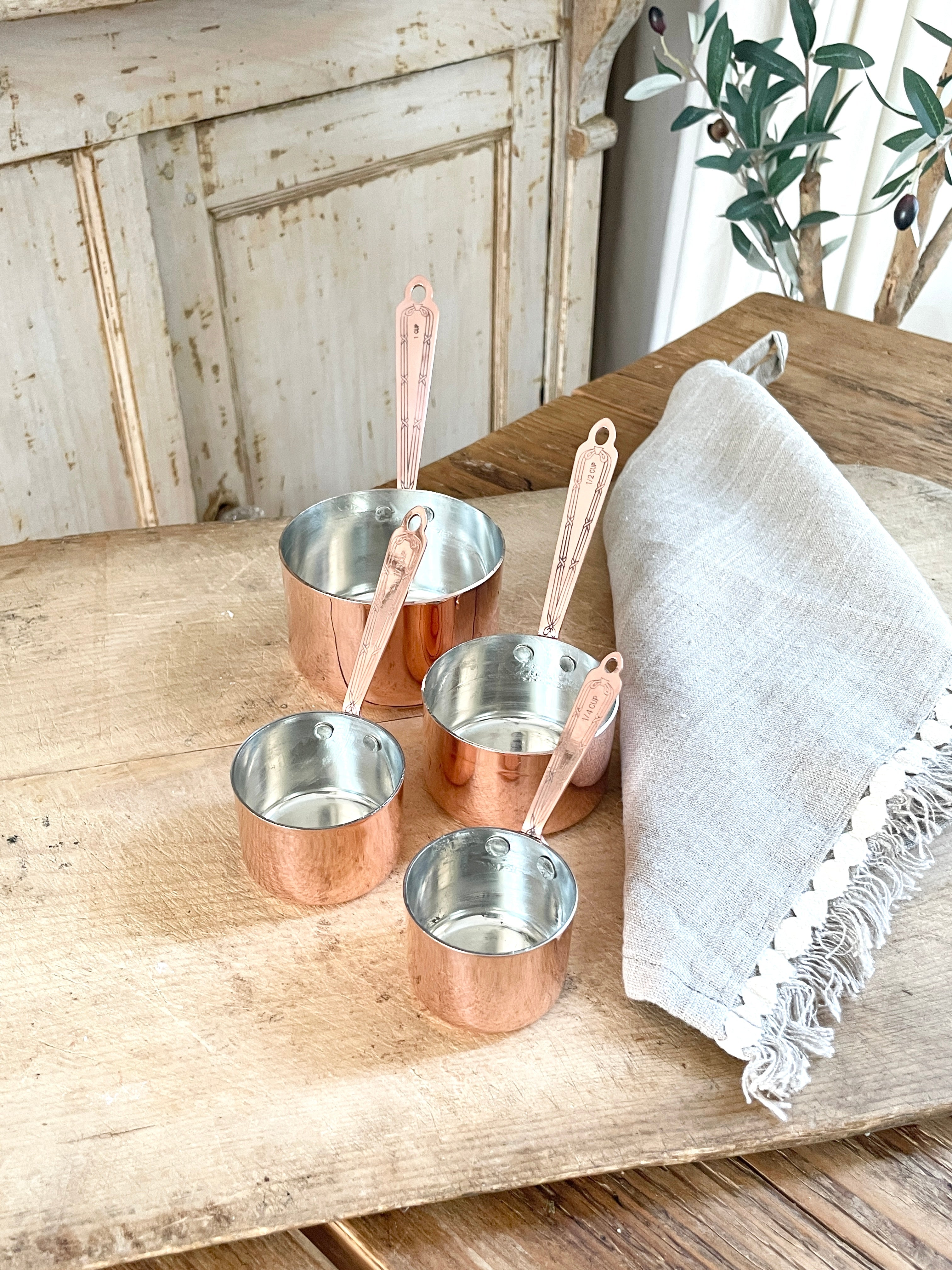 CMK Vintage Inspired Measuring Cups, Set of 4