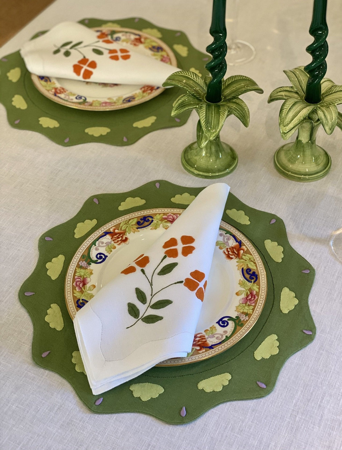 Matisse Floral Dinner Napkins, Set of 2