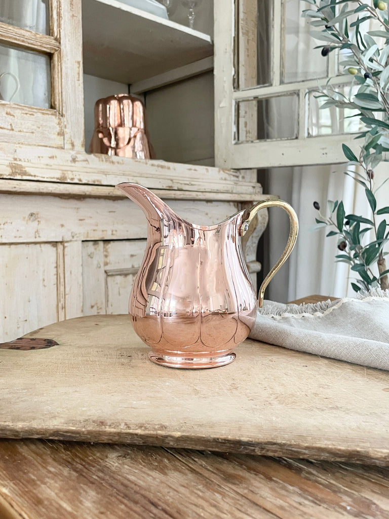 Vintage Mini Pitcher with Lid