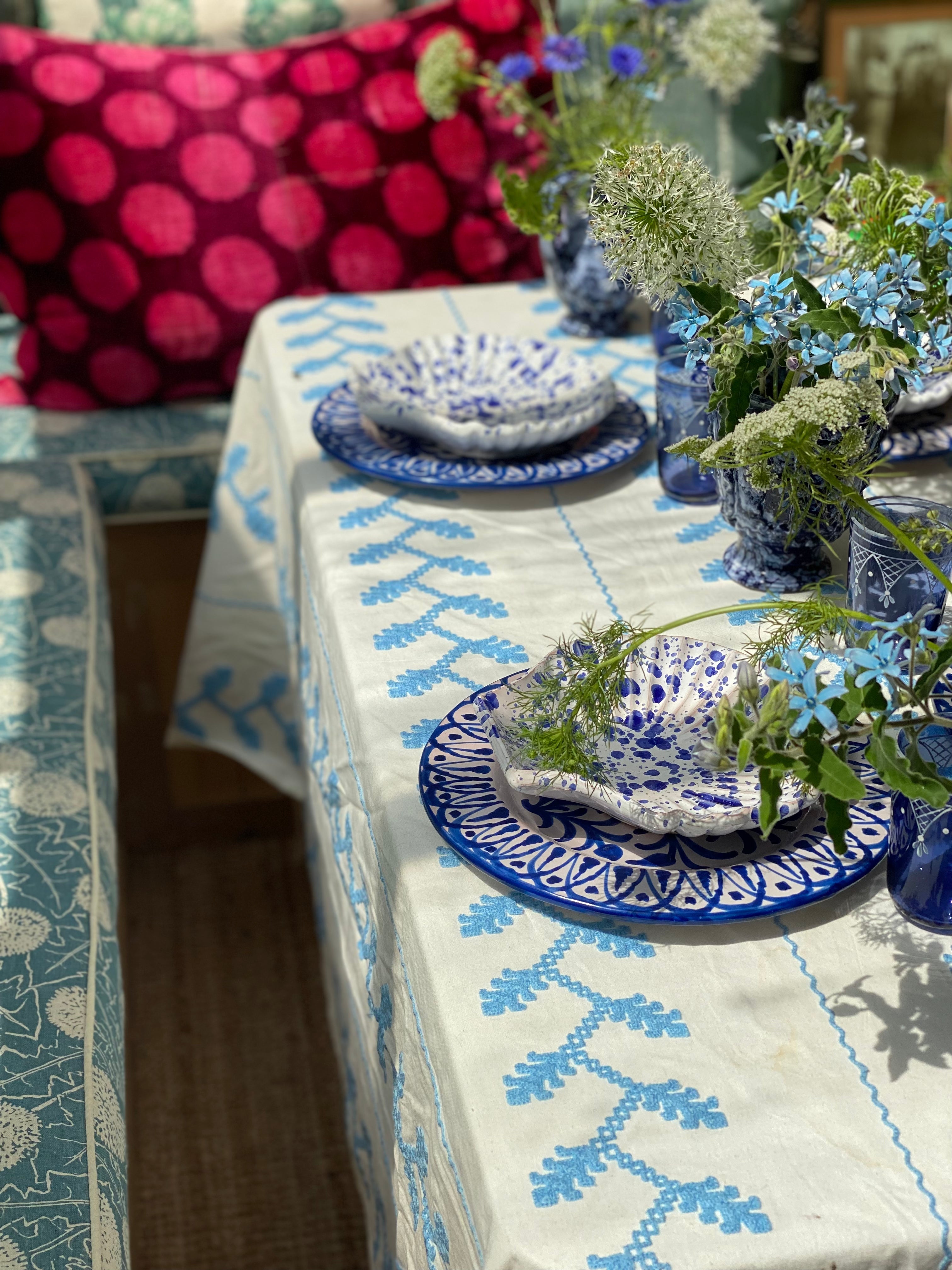 Sky Vine Tablecloth