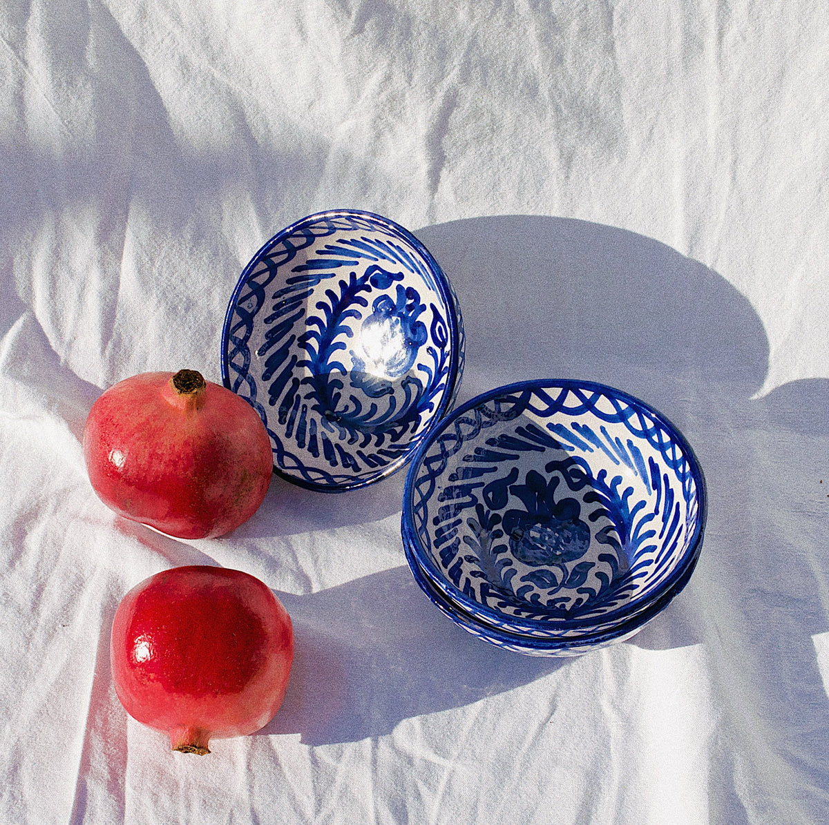 SMALL bowl with hand painted designs - Pomelo casa