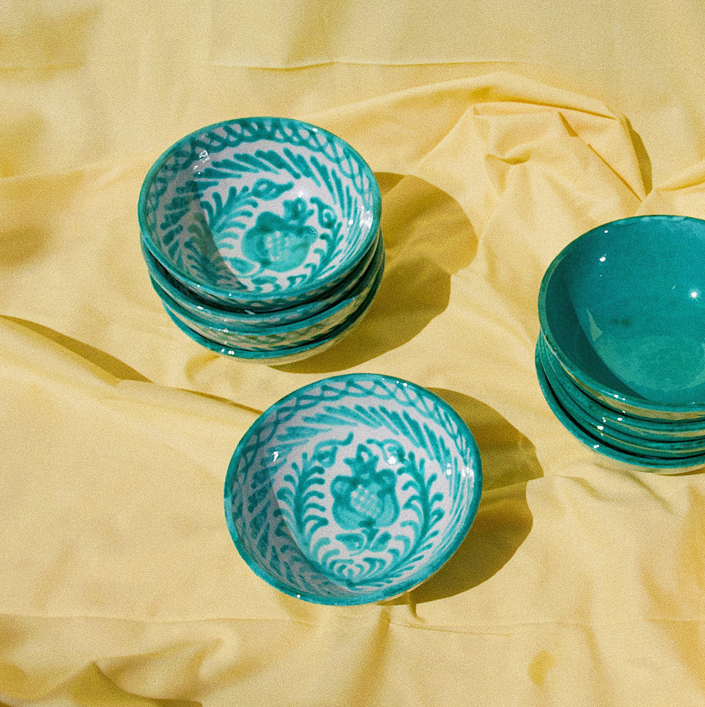 SMALL bowl with hand painted designs - Pomelo casa