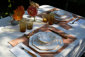 Brindille Large Dinner Plate, Ochre Brûlée