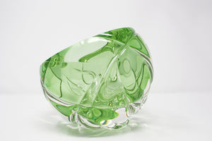 Light Green Cut Vase