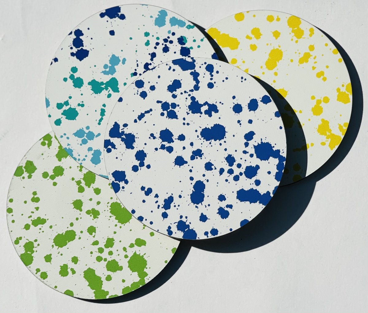 Coaster Set x4, Splatter