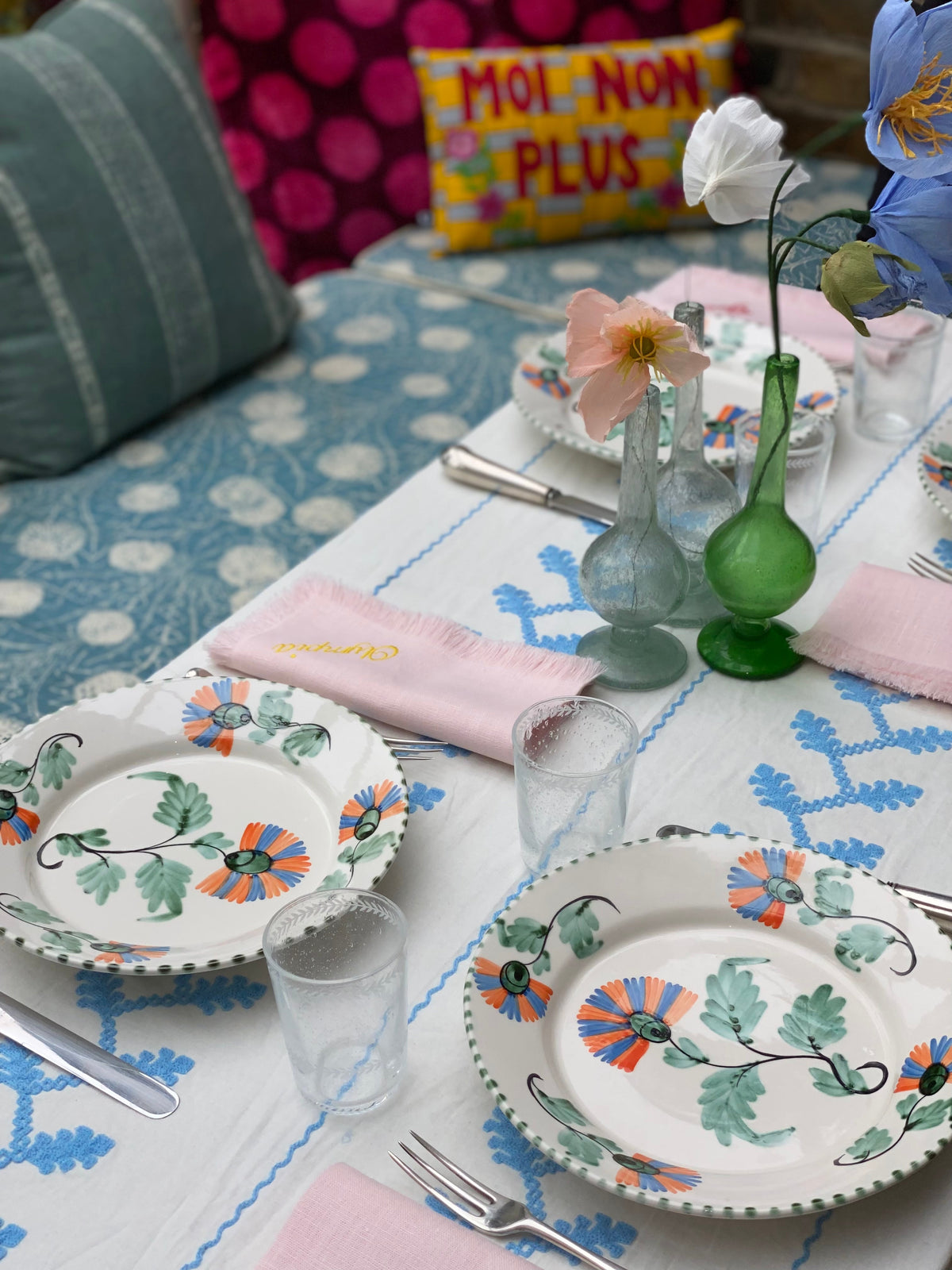 Sky Vine Tablecloth