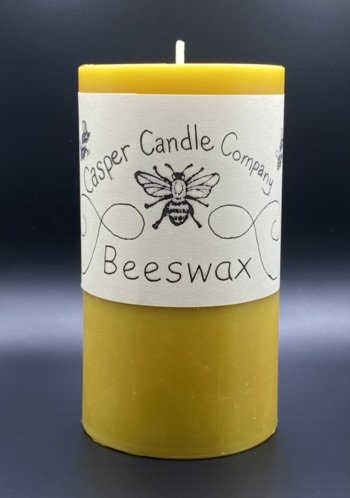 Beeswax Pillar Candles (Medium)