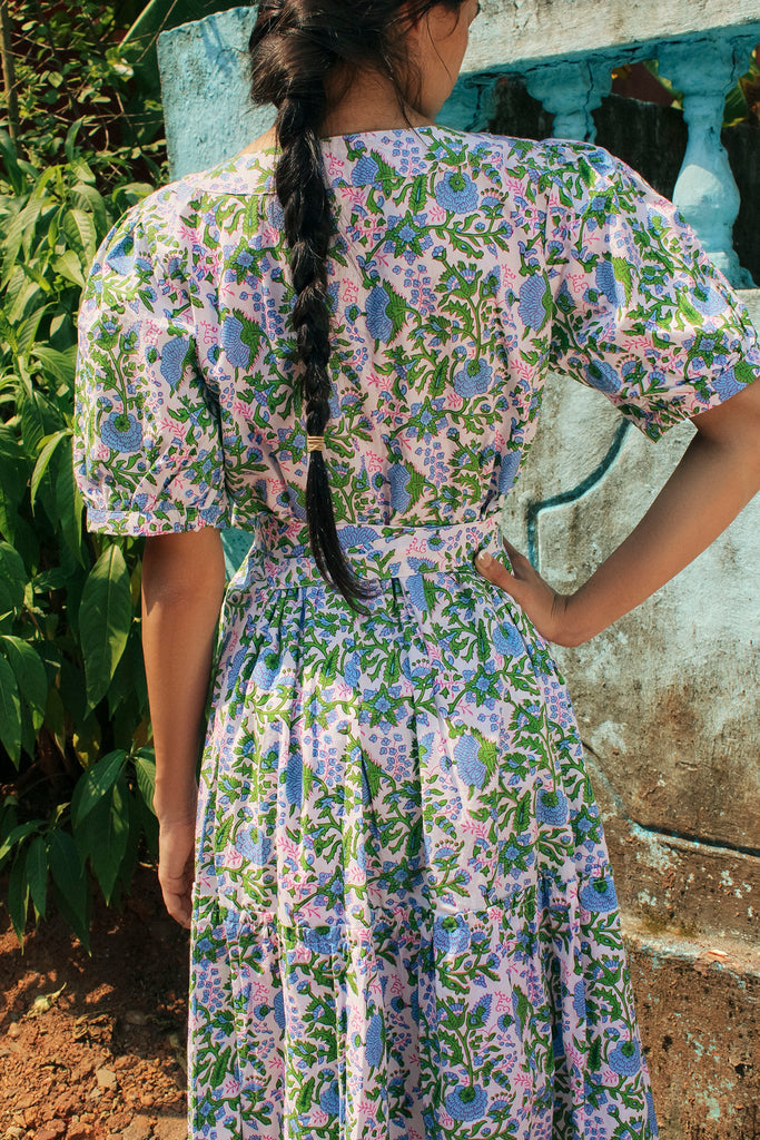 sz blockprints divya dress エスゼットブロックプリント｜ファッション