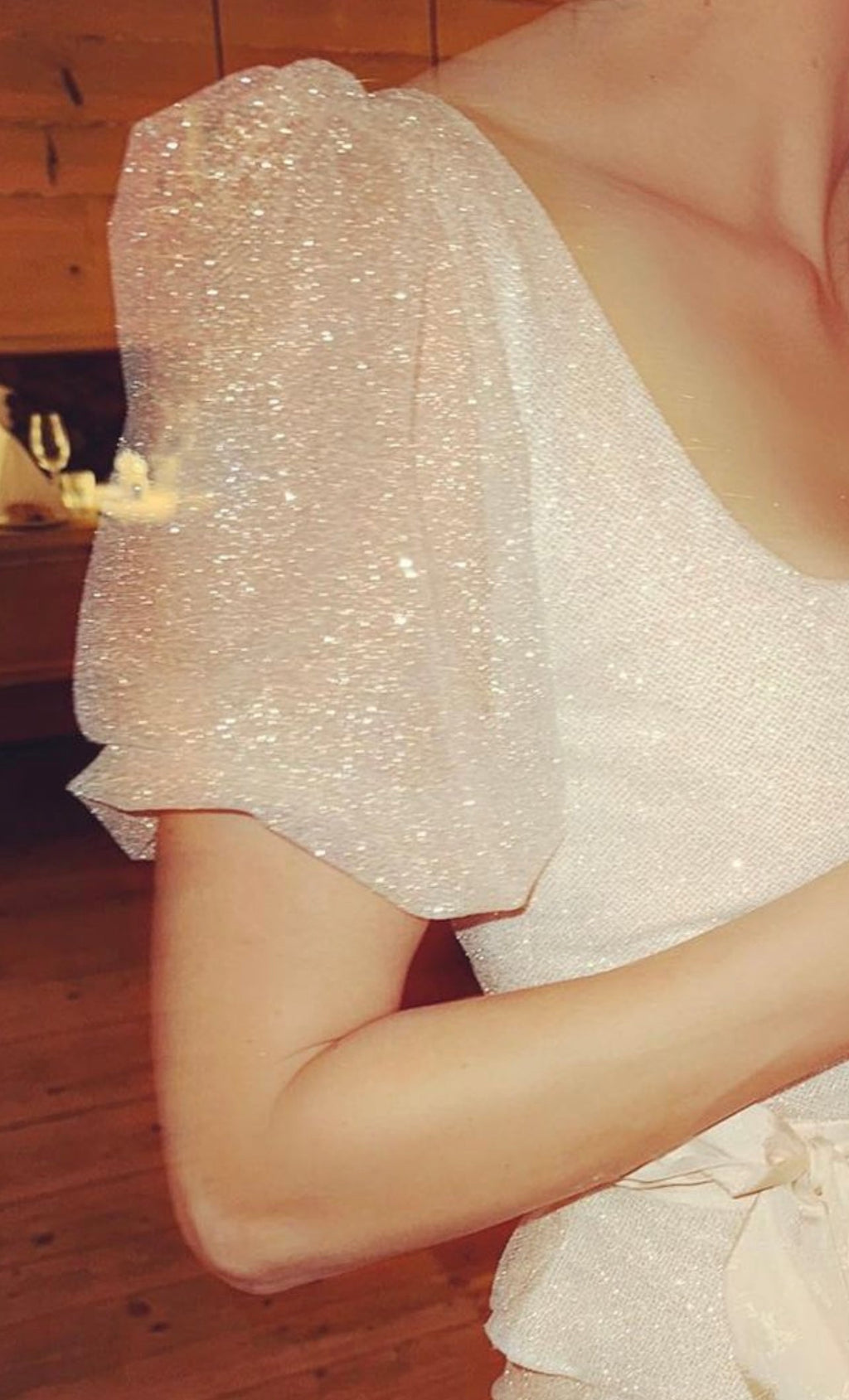 Bridal Glitter Harriet Dress