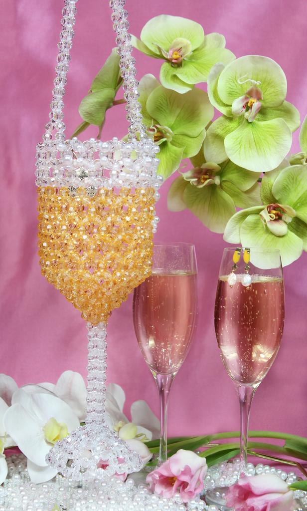 Champagne purse sale